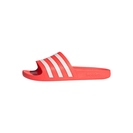 adidas Mixte Adilette Aqua Slides, Solar Red / Cloud White / Solar Red, 39 EU