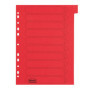 Idena 90267 - Intercalaire en carton pour documents DIN A4, 22,5 x 30 cm, 30 intercalaires pleine couleur en 10 couleurs, 150g/m