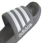 adidas Mixte Adilette Shower Slides, Grey Three/Cloud White/Grey Three, 48.5 EU