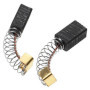 vhbw 2x Balais de charbon pour moteur 6 x 8 x 14mm compatible avec Kress HM 10-2 EM outil électrique, marteau piqueur, scie circ