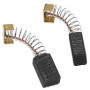 vhbw 2x Balais de charbon pour moteur 6 x 8 x 14mm compatible avec Kress HM 10-2 EM outil électrique, marteau piqueur, scie circ