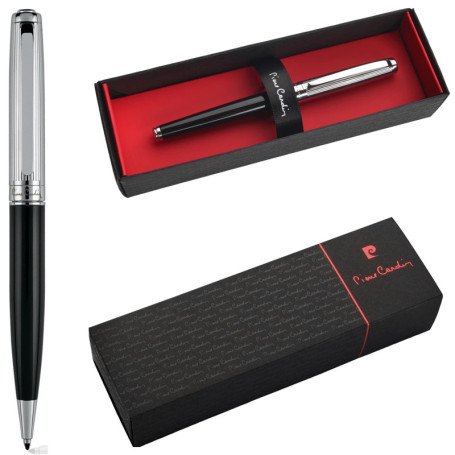 Pierre Cardin® Dider Stylo à bille avec gravure | Étui à stylo de qualité supérieure | mine bleue | noble | cadeau personnalisé 