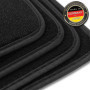 PETEX Lot de 4 Tapis de Sol de Voiture en Velours Pluto pour Renault Arkana à partir de 03/2021 - Noir