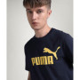 T-shirt à manches courtes homme Puma Essentials  Blue marine
