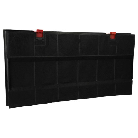 vhbw Filtre à charbon actif compatible avec AEG DF 6260-ml, DF-6260-ML/1, DF6260ML/1, DF6162B/CH, DF6260-ML, DF6260-ML/1 hotte a