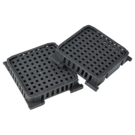 vhbw 2x Filtres compatible avec Liebherr SRsfe 5220-20A, SRsde 5220-20A, SRsde 5230-20A, SRsfd 5220-22A réfrigérateur - Filtre à