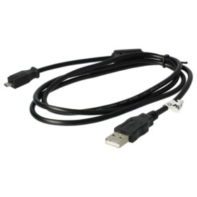 vhbw Câble de données USB compatible avec Kodak Série Easyshare M M893, M893 IS, M853, M863, M753, M763, M420 appareil photo, 15