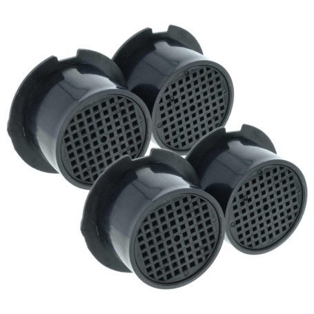 vhbw 4x Filtres compatible avec Liebherr WK 4177, WK 4127, WK 4176, WK 3206, WK 4126, WK 2976, WK 2977, WK 2927 réfrigérateur - 