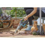Gardena aspirateur à main d’extérieur EasyClean Li : aspirateur sur batterie pour particules humides et sèches, batterie, forte 