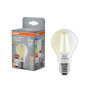 OSRAM Lampe LED SMART+, A60, 6 W, 2 700 K, E27, en forme d'ampoule, à filament, transparente, à intensité variable, contrôlable 
