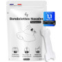 Ellicit® Bandelette Nasale Transparente, 30 bande nasale premium, contre le ronflement, forte tenue pour une meilleure qualité d