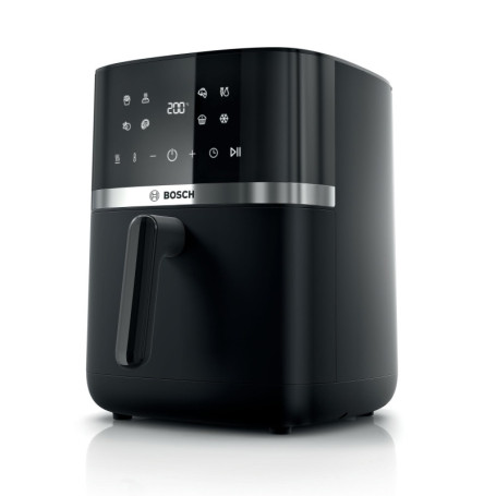 Bosch Air Fryer Série 4, MAF462B0, Friteuse sans huile, 6,1 L, 7 programmes, double chauffe, fonctions décongélation et maintien
