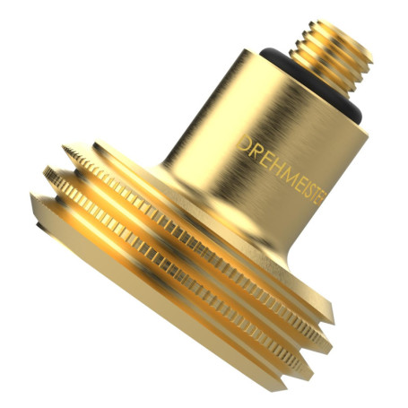 Drehmeister Adaptateur de réservoir Acme 10mm Court, Laiton