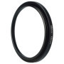 vhbw Bague d'adaptation de Filtre Step-Up de 46 mm vers 49 mm pour Objectif d'appareil Photo - Adaptateur, métal, Noir