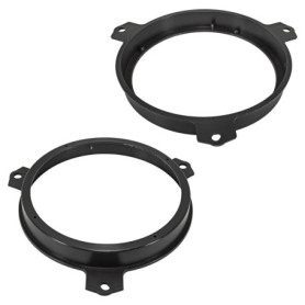 tomzz Audio 2808-000 Anneaux de Haut-parleurs Adaptateurs Supports compatibles avec Citroen C1 Peugeot 108 Toyota Aygo Yaris RAV