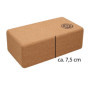 Lot de 2 brique yoga VonBueren | Blocs en liège | 22 x 12 x 7,5 cm | Accessoires de yoga pour homme et femme | Bloc Hatha