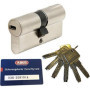 Abus ec660Profil Double cylindre Longueur (A/B) 45/60mm (C = 105mm) avec 6clés, avec carte de sécurité