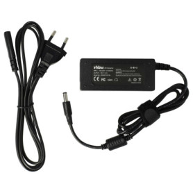 vhbw Chargeur 220V pour Ordinateur Portable Samsung NC10 Plus JP05, NC10 Plus JP06, NC110, NC110-HZ1, NC20, NC210 comme AD-6019,
