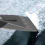 Auprotec Grattoir à glace bi-composant avec poignée souple antidérapante intégrée Gris