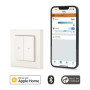 Eve Shutter Switch (Apple Home) - Contrôleur de volet intelligent avec programmes intégrés, ombrage adaptatif, contrôle via Siri