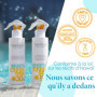 Jean & Len Sensitiv Spray solaire 30 SPF résistant à l'eau, pour peaux sensibles, sans silicones, nanoparticules, octocrylène, m