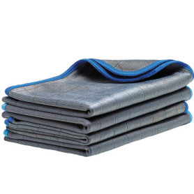 LICARGO Lot de 4 chiffons en microfibre de qualité supérieure - Pour vitres de voiture cristallines sans traces ni traces - 350 