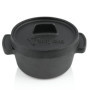BBQ-Toro Mini Dutch Oven (6 pièces) | Ø 11 cm | déjà brûlée - pré-assaisonné | Casseroles de service en fonte | Marmite de cuiss