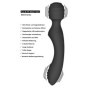 Lustfactor BEATZ | 2en1 Baguette de plaisir + Stimulateur clitoridien | Vibrateur vaginal pour Clitoris + Point G pour elle en s