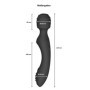 Lustfactor BEATZ | 2en1 Baguette de plaisir + Stimulateur clitoridien | Vibrateur vaginal pour Clitoris + Point G pour elle en s