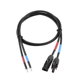 enjoy solar Câble de connexion professionnel 6 mm² pour module solaire vers régulateur de charge solaire 1 m
