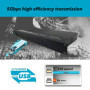 INFITRONIC - IN19PLG002-19 Pouces Hub 16 Ports USB 3.0 avec Station de Charge et synchronisation (Montage en Rack 1U)