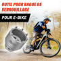 Optio Cycle Clé Boîtier de Pédalier pour Bosch Gen 3/4/5 - Démonte Pignon et Outil pour Pédalier | Clé Pédalier Robuste pour Ent