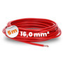 Lapp 4520046 H07V-K - Câble de Câblage Flexible en PVC - Toron 16 mm² Rouge