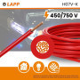 Lapp 4520046 H07V-K - Câble de Câblage Flexible en PVC - Toron 16 mm² Rouge