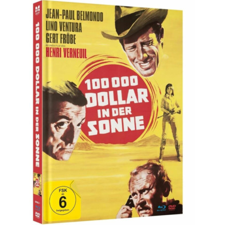 100.000 Dollar in der Sonne – Limited Mediabook Edition – starbesetztes Sahara-Abenteuer mit Belmondo, Ventura & Fröbe (digital 