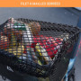 VELORO Filet à bagages pour vélo - Stable et flexible - Parfait pour les paniers de vélo arrière - Convient pour porte-bagages e