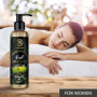 Huile de Massage Bright Lemongrass 200ml - Huile pour Soin du Corps - Massage Amusant - Huile Relaxante pour les Partenaires - H
