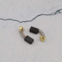 OTOTEC 2 Paires Balais de Charbon Moteur 7mmx11mmx17mm/18.5mm Compatible avec Hitachi 999033 999043 981612Z 999073 DeWalt 514003