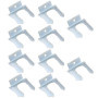 10pcs Clips de Tuyau de Frein de Voiture 1566993 994922 Collier de Retenue Ligne de Frein en Acier au Manganèse Support de Tuyau