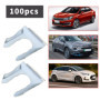 10pcs Clips de Tuyau de Frein de Voiture 1566993 994922 Collier de Retenue Ligne de Frein en Acier au Manganèse Support de Tuyau