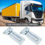 OTOTEC 2 Pièces Charnières en Acier de Voiture Matériel de Charnières Robuste Adapté à La Porte Arrière de Grange Camion Camion 