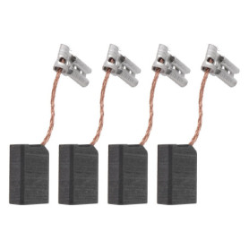 OTOTEC 4PCS Balais de Charbon pour Meuleuse Angle de Rechange pour Outil électrique 0,54" X 0,31" X 0,24" Compatible avec Milwau