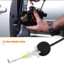 OTOTEC Câble de Poignée de Porte de Voiture Câble de Traction de Poignée de Porte Avant de Voiture 1Q0837085F Compatible avec VW