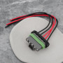 OTOTEC Faisceau de Câbles de Connecteur de Moteur D'essuie-Glace de Voiture 1254632670 Compatible avec Fiat Compatible avec Peug