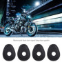 Lot de 2 Plaques d'adaptation pour Clignotants de Moto Compatible avec Yamaha MT07 MT09 Plaques d'indicateur Avant Arrière Clign
