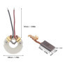 YINETTECH Lot de 2 supports de brosse en carbone et une paire de brosses en carbone de 3 x 8 x 13 mm compatibles avec les outils