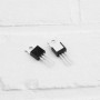 YINETTECH 10 Pièces IRLZ44N Transistors MOSFET de Niveau Logique 47A 55V Transistors MOSFET à Canal N 29x10x4.5mm Utilisés Comme