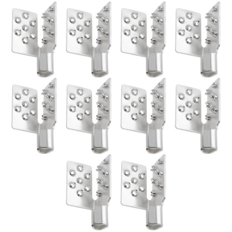 YINETTECH 10pcs Connecteurs à Sertir pour Chauffage Infrarouge Pinces de Montage pour Feuille Chauffante Infrarouge Presse à Ser