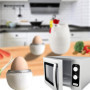 Gokelomg - 1 cuiseur à vapeur pour micro-ondes - Accessoire de cuisine en Polypropylène + Alliage d'aluminium Blanc - Contient 1