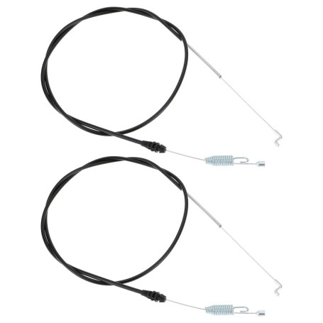 VGOL 2 Pièces Câble de Commande de Moteur de Tondeuse à Gazon Câble de Pilote 105-1845 Longueur de Câble 173 Cm Longueur de Gain